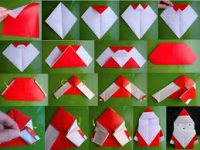 "Дед Мороз" оригами